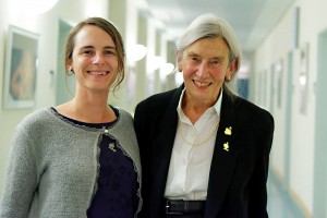 Heidelise Als and Natalie Broghammer Tuebingen