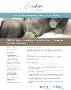 One Day Conference Abington April 2016 Flyer Image for web