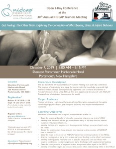 NFI One Day Conference Portsmouth NH 7Oct2019 Flyer Image
